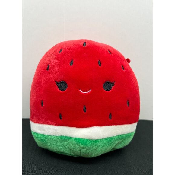 Squishmallows Watermelon Plush Toy 5" By Kellytoy - Picture 1 of 7